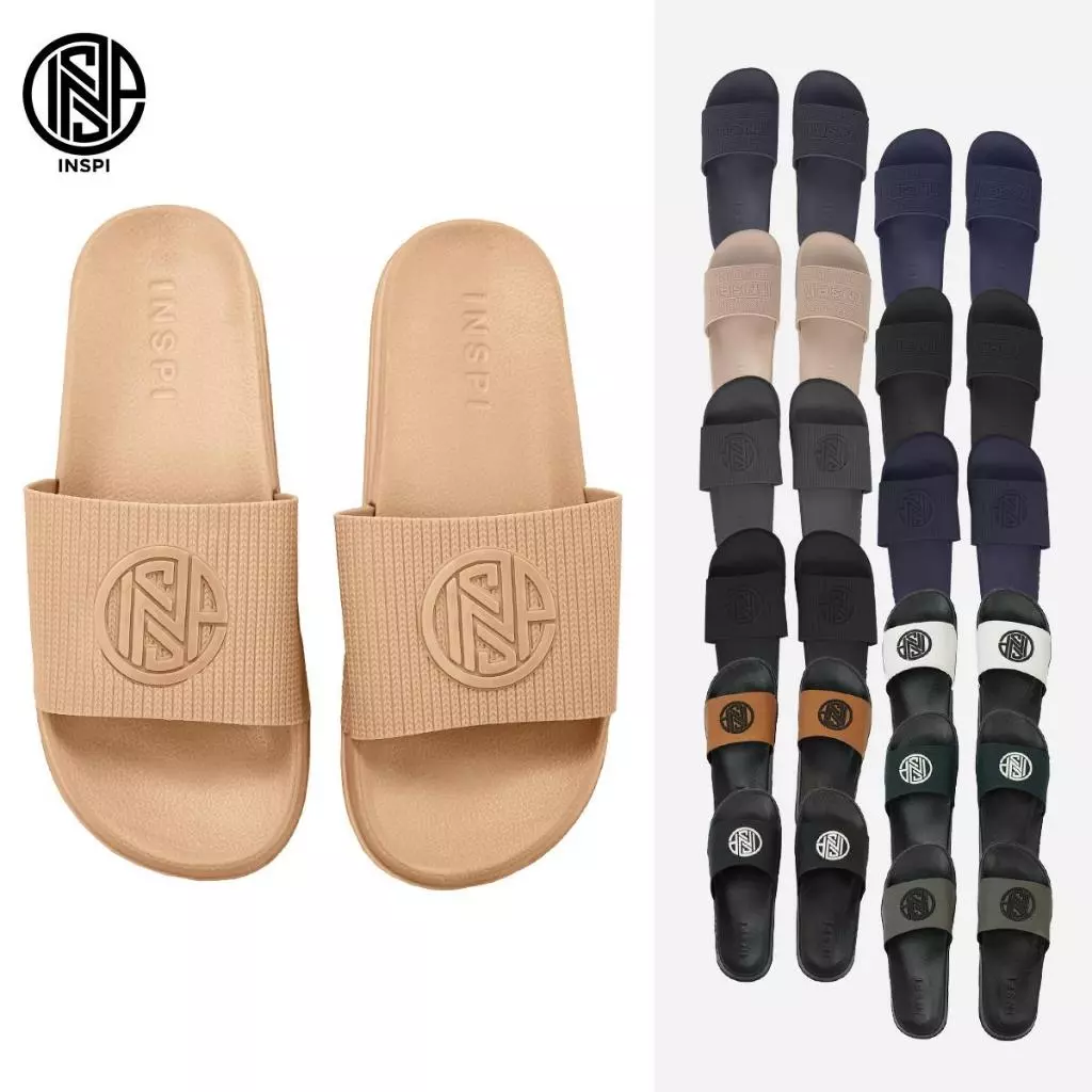 56% OFF INSPI Originals Slip On Slides for Men Korean Flip Flops Slippers for Women Slipper Indoor Tsinelas