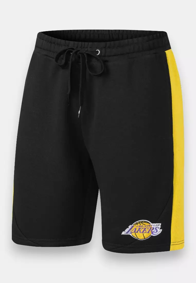 50% OFF NBA Los Angeles Lakers Shorts for Men Cut And Sew Collection [C]