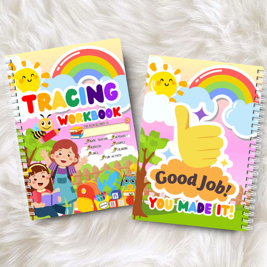 17% OFF Tracing Workbook for Kids | Customized tracing for beginners | Name Alphabet Shapes Numbers Color