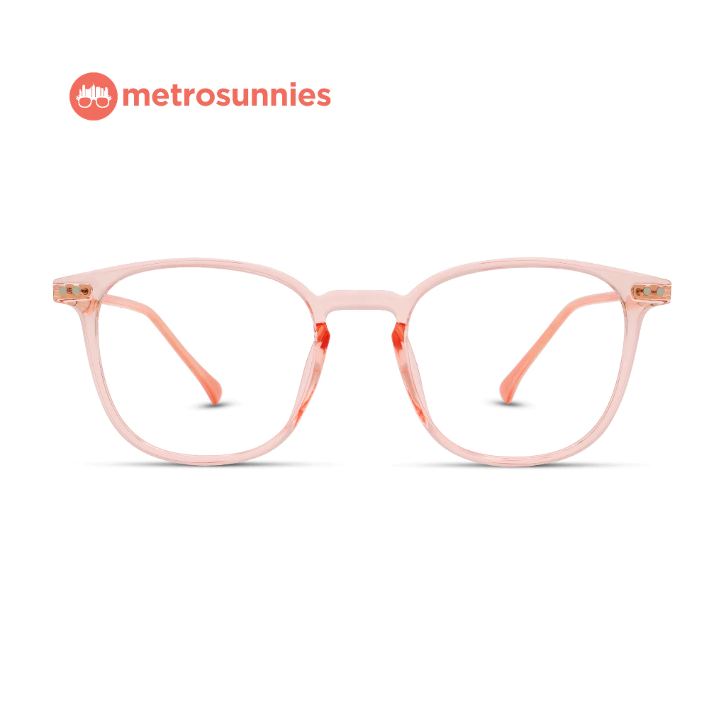 54% OFF MetroSunnies Jane Specs (Pink) / Replaceable Lens / Versairy Ultralight Weight / Eyeglasses