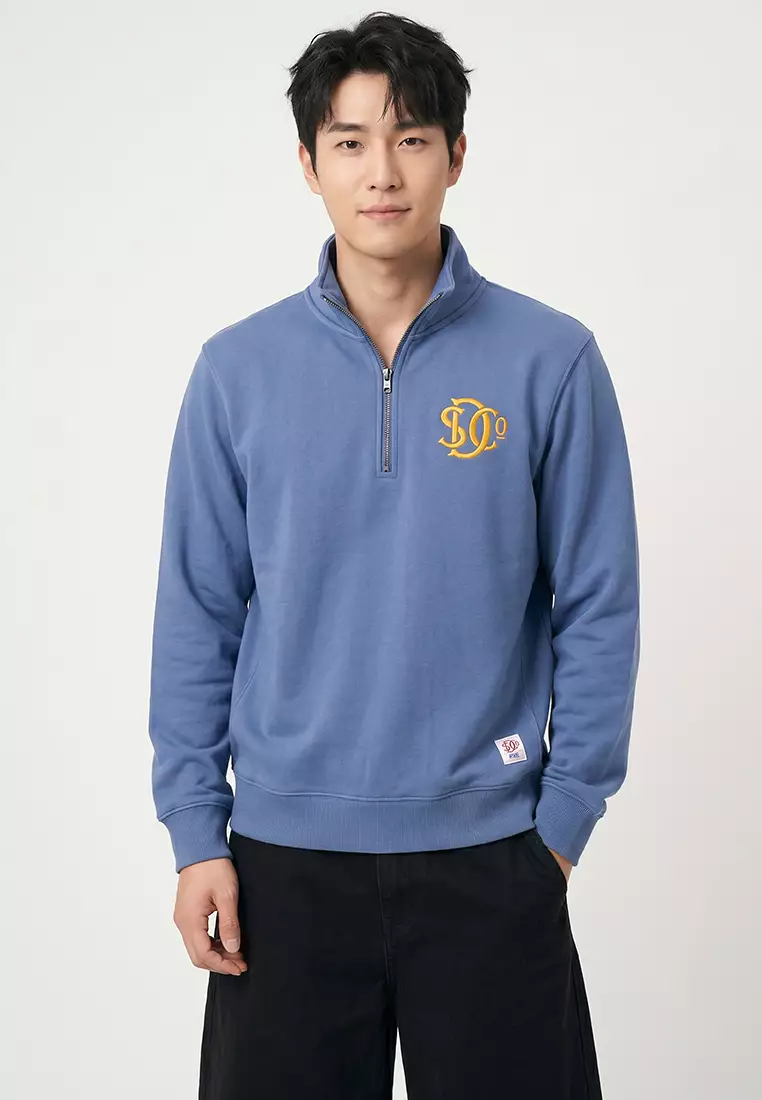 45% OFF Superdry Sd&Co Neon Half Zip Track Sweatshirt