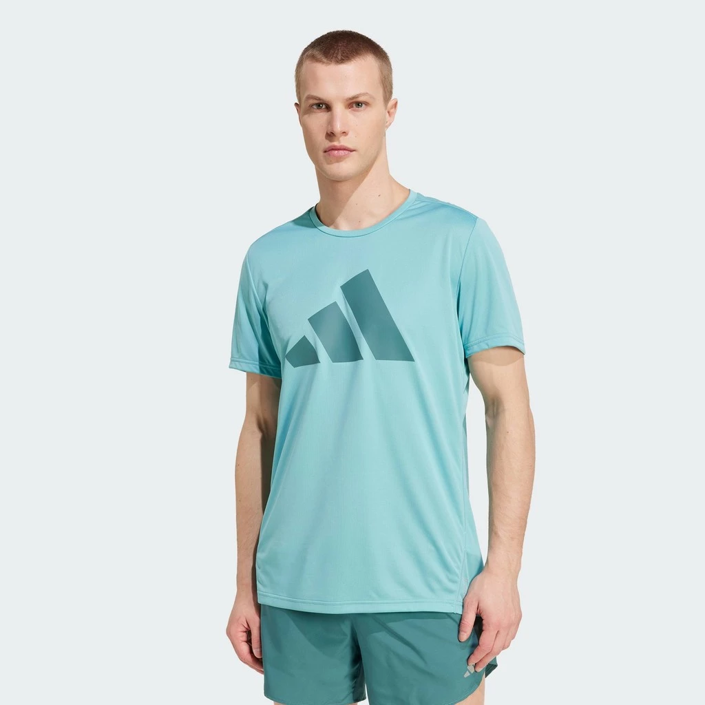 20% OFF adidas Running Run It Tee Men Turquoise JM5754