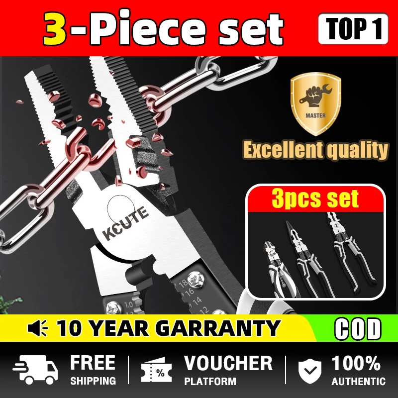 43% OFF Multifunctional Universal Diagonal Pliers Needle Nose Pliers Hardware Tools Universal Wire Cutters Electrician