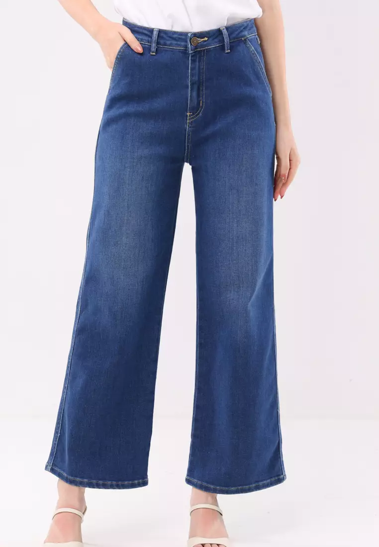 35% OFF Crissa Wide Leg Jeans