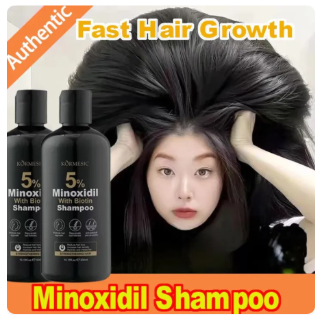 62% OFF Minoxidil 5% Hair Growth with Biotin Shampoo 300ml for Hair Loss Treatment Multi-Effect Hair Conditioner Growth Essence