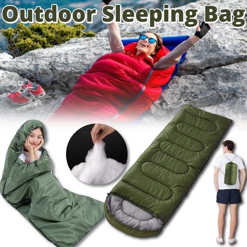 24% OFF 【FLEXIA SHOP】Envelope Folding Outdoor Sleeping Bag Warm and Moistureproof