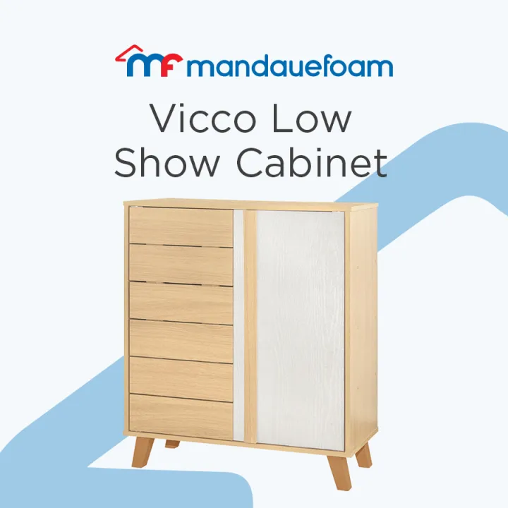10% OFF Mandaue Foam Vicco Low Shoe Cabinet