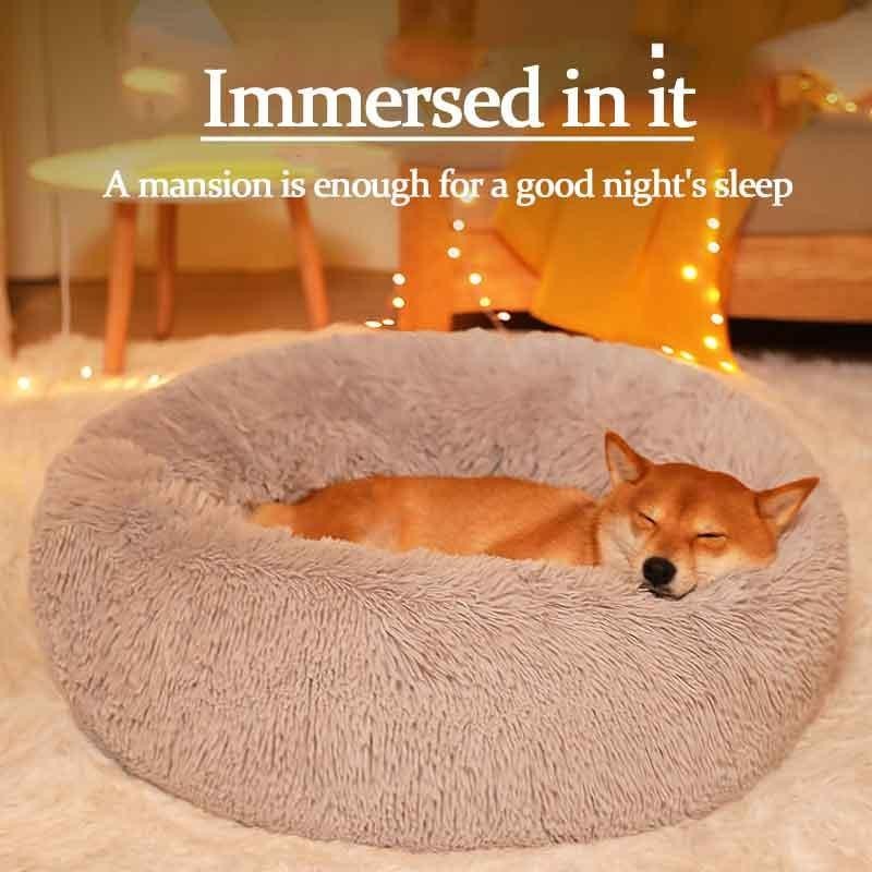 50% OFF Dog Bed Cat Bed Pet Bed Pet Dog Bed For Dog Winter Warm Plush Soft Pet Bed Puppy Kitty Mat Shih Tzu