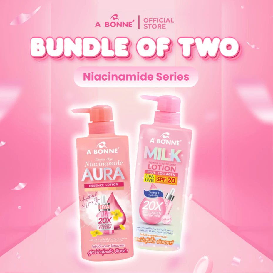 38% OFF【Bundle of Two New Niacinamide】 Abonne New Niacinamide 500ML Lotion Series Body Care