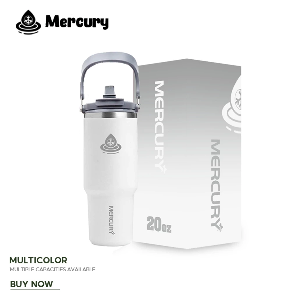 52% OFF Mercury 600ml/900ml/1200ml with Handle Hot and Cold Travel Cup with Straw Vacuum Insulated Cup