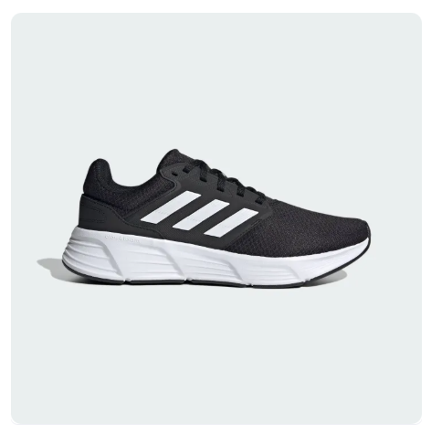 35% OFF adidas Running Galaxy 6 Shoes Men Black GW3848
