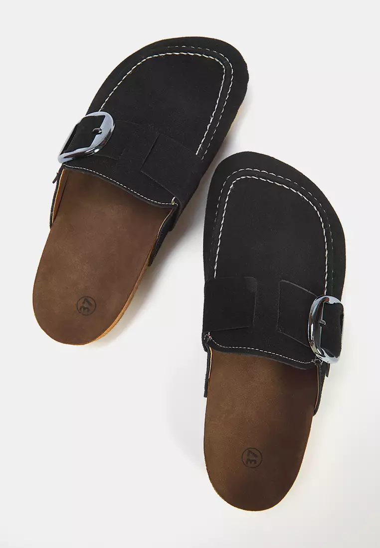 29% OFF Buckle Clog Slippers