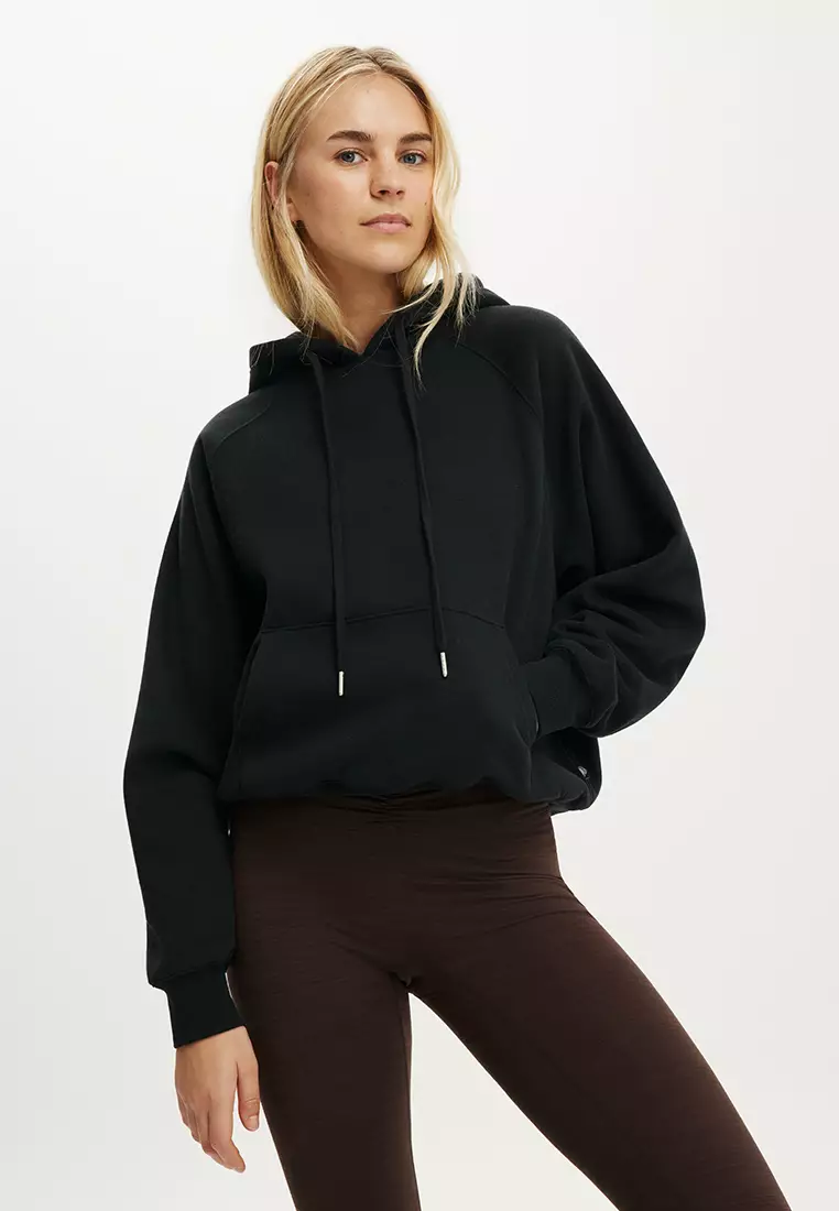 5% OFF Cotton On Body Plush Essential Raglan Hoodie