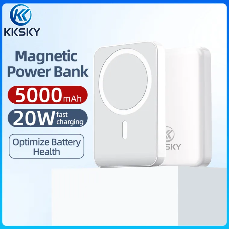 60% OFF KKSKY Original Wireless Power Bank 10000mAh 20W Strong Magnetic Force Fast Charging Portable Magnetic Charging PowerBank for iphone 11/12/13/14/15/16promo sale