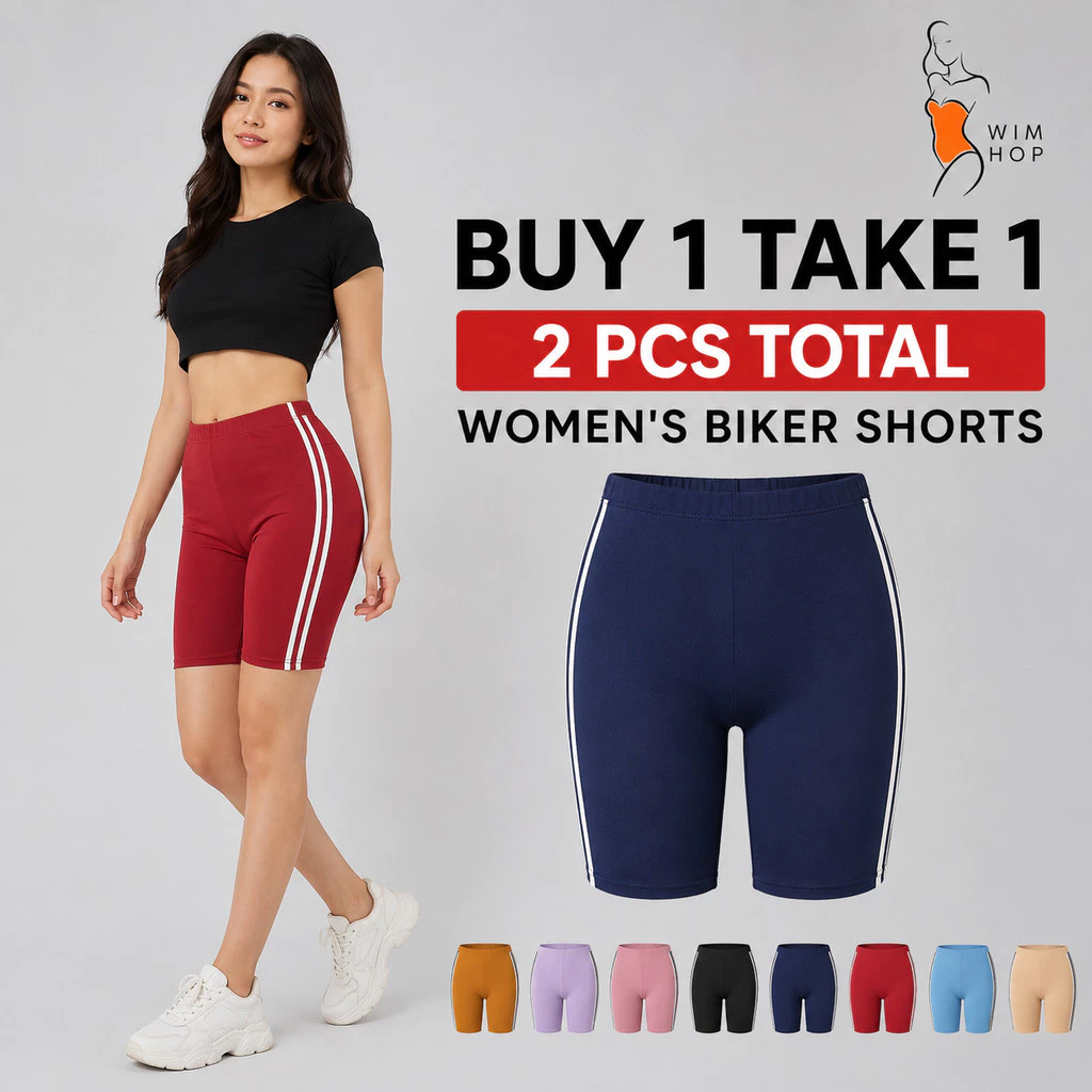 67% OFF SS B1T1 Biker Shorts Track Short Stretchable Highwaist Cycling Short