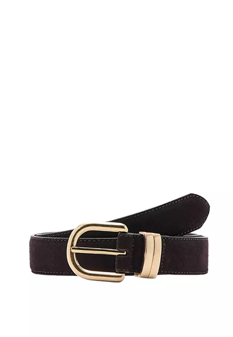 65% OFF Suede Leather Belt