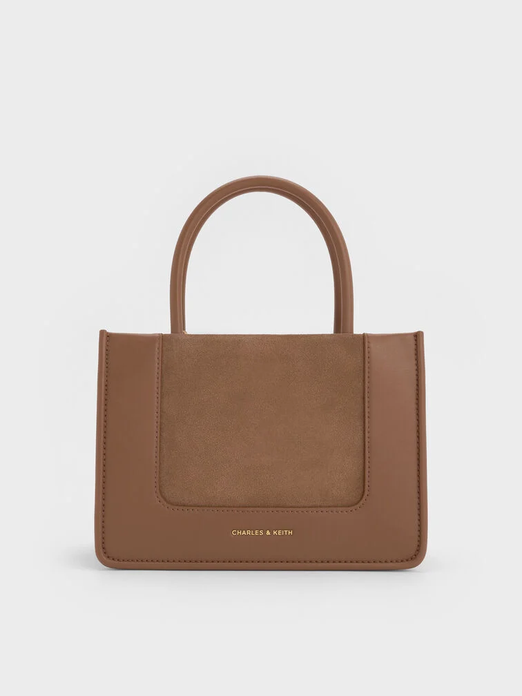 20% OFF Mini Daylla Tote Bag - Mocha Brown
