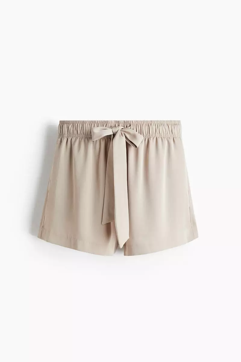 60% OFF Twill drawstring shorts