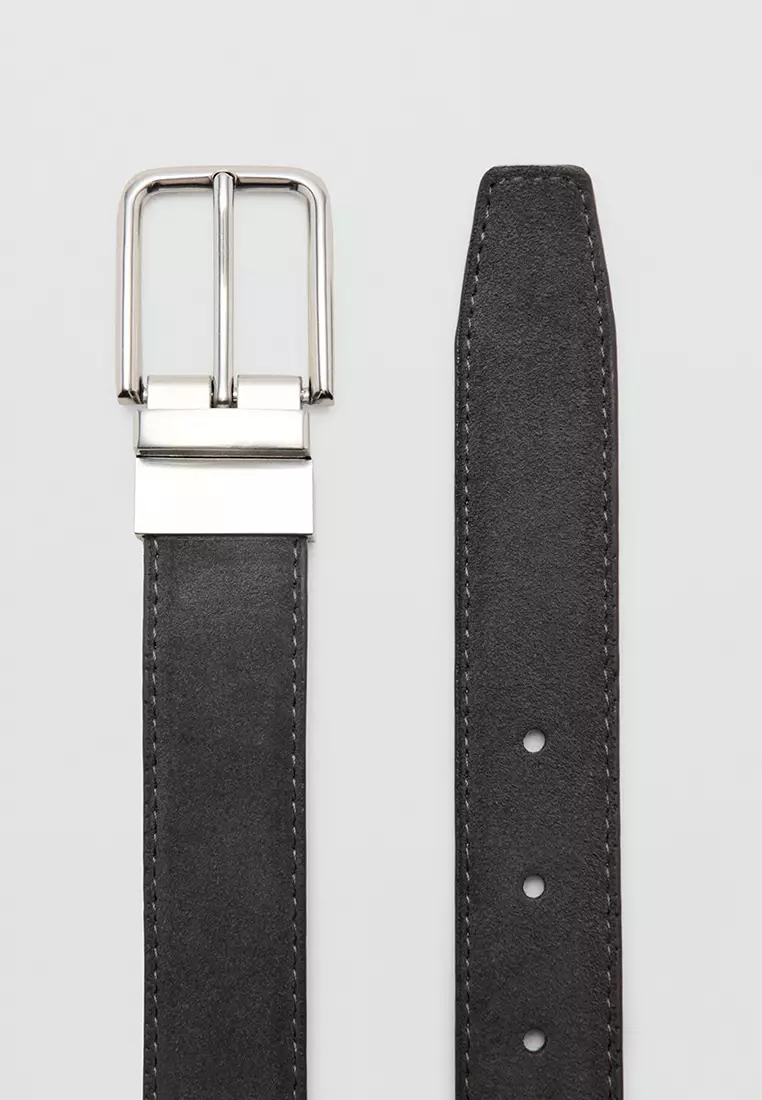 70% OFF Reversible Suede Leather Belt