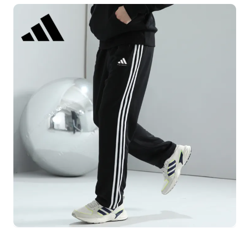 62% OFF Adidas | Sporty Straight Pants comfortable for sport day wear