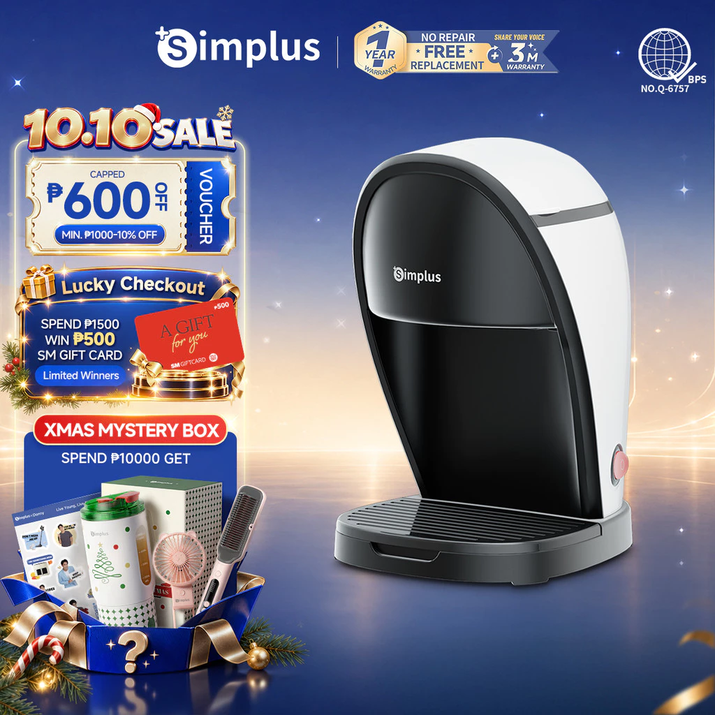 53% OFF Simplus Coffee Maker Multifunctional Drip Brewer Dual Use for Coffee and Tea Mini Compact 250ml
