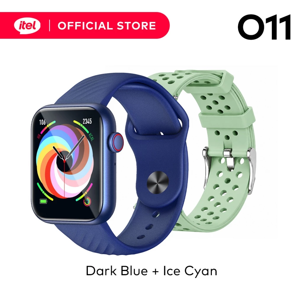 50% OFF itel O11 Smart Watch Quby Edition | 1.83"Screen | Health Monitor | 30Days Battery Life | IP68