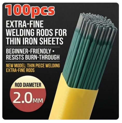 80% OFF E6013 J422 Green Thin Welding Rod 2.0mm Electrodes AC DC for Galvanized Pipe Iron Angle Welding Rod