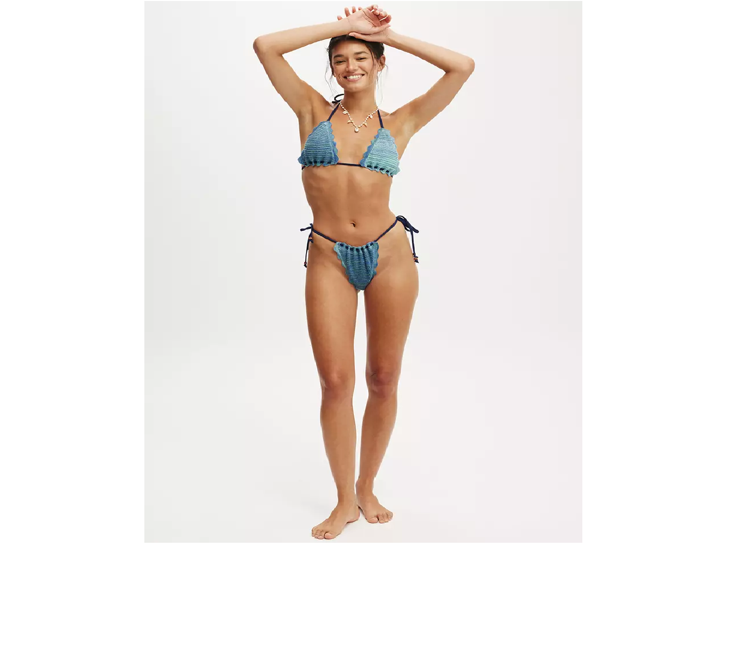 69% OFF Cotton On Body  5.0 1 Crochet Tie Side Brazilian Bikini Bottom