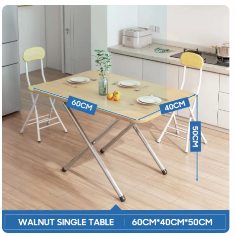 49% OFF Foldable Table Portable Dining Table for Kitchen Multi-Purpose Outdoor Picnic Table Simple Household Save Space