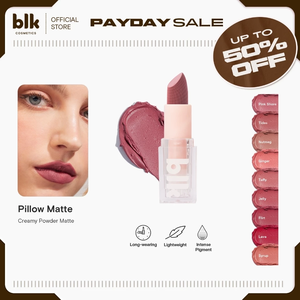 38% OFF blk cosmetics pillow matte lipstick (Pillowmatte)