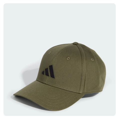 50% OFF adidas Lifestyle New Logo Baseball Cap Unisex Green JP0395