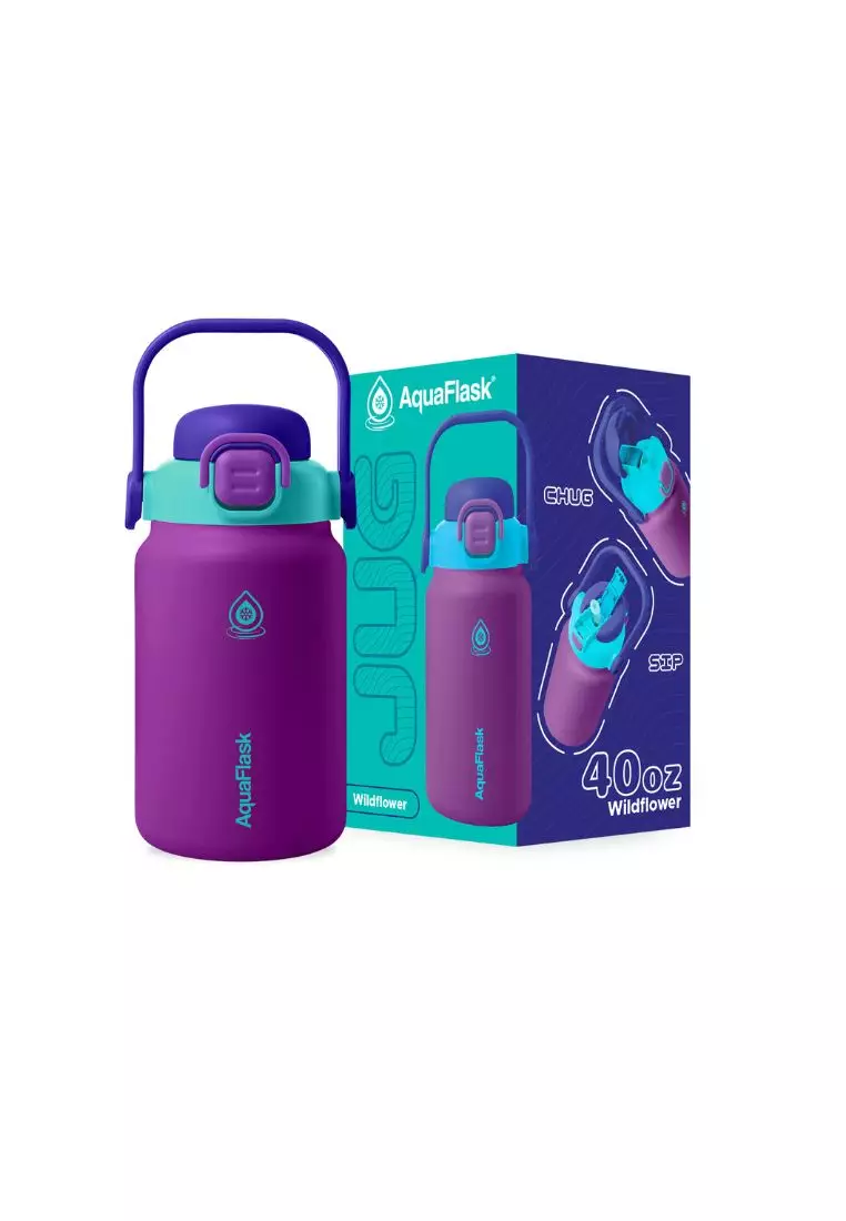 62% OFF 40oz Wildflower Jug Collection Stainless Steel Water Bottle