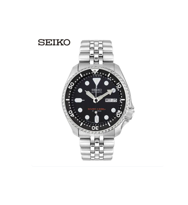 82% OFF Seik0 SKX007K2 Watch Men's Automatic Watch Black Dial Water Ghost Diving Men's Watches { Ready Stock in Philippines }