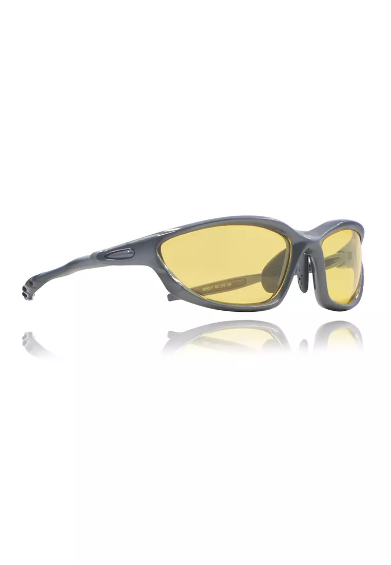 10% OFF Sorrento Icefish Running/Cycling/Biking HD Polarized Sunglasses Unisex #S52-Y (S.Gry/Yellow)