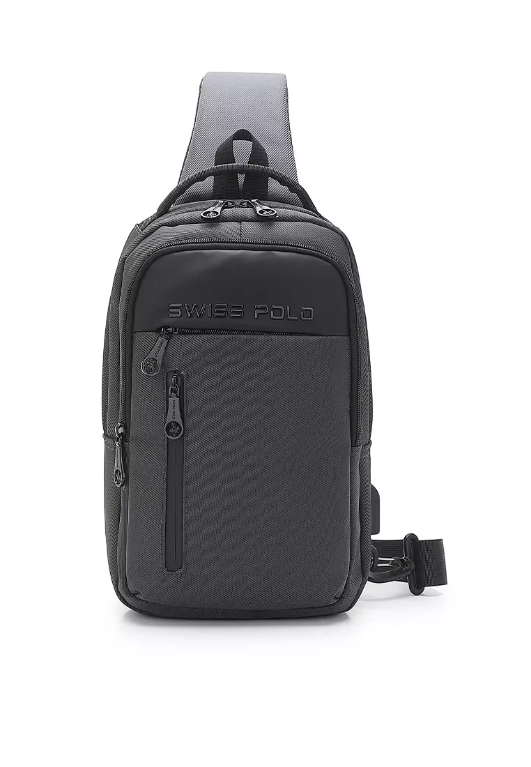 50% OFF Men's Waist Bag / Belt Bag / Chest Bag - Grey
