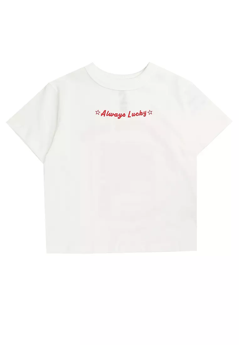 79% OFF Poppy Oversize Graphic Print Tee
