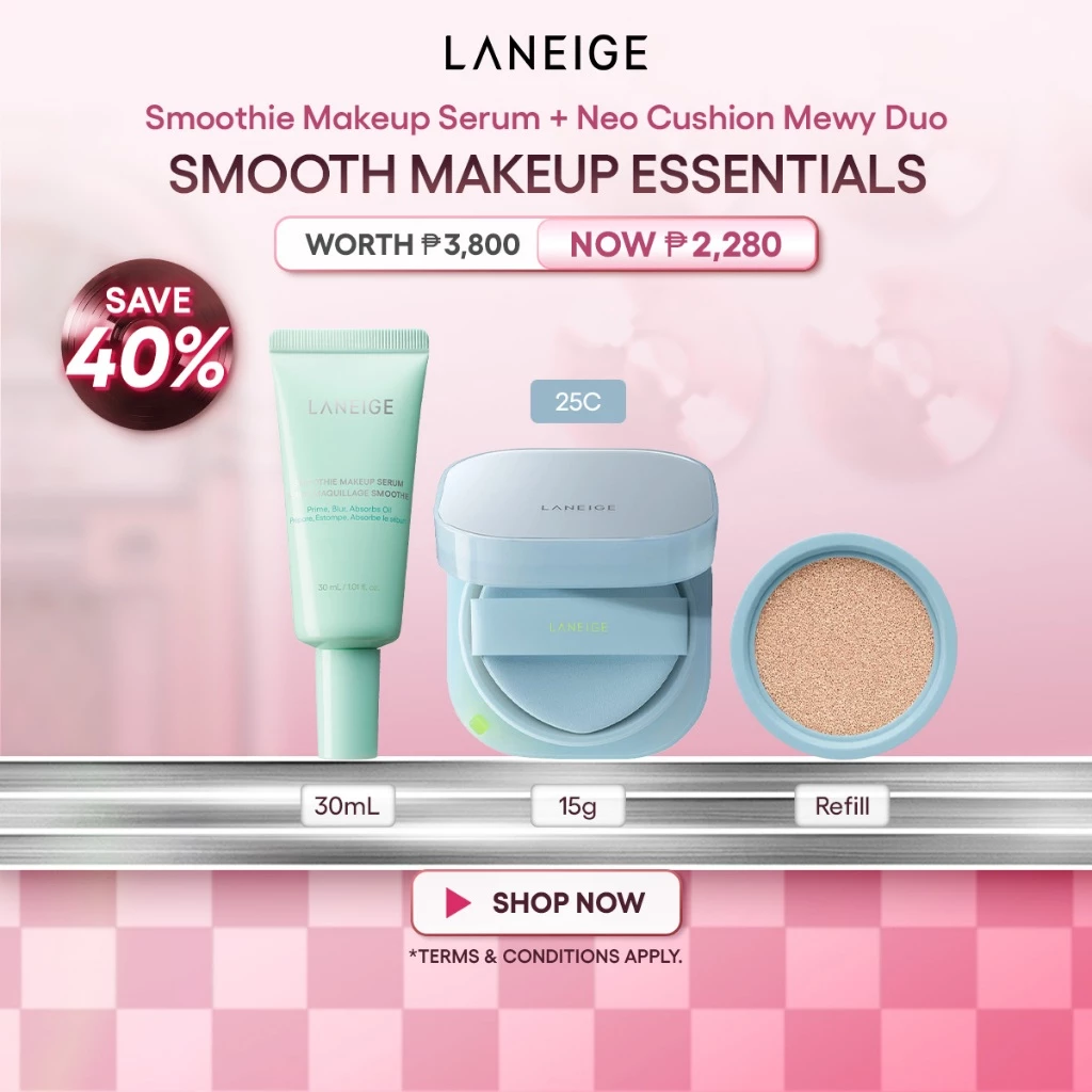 40% OFF LANEIGE Smooth Makeup Essentials