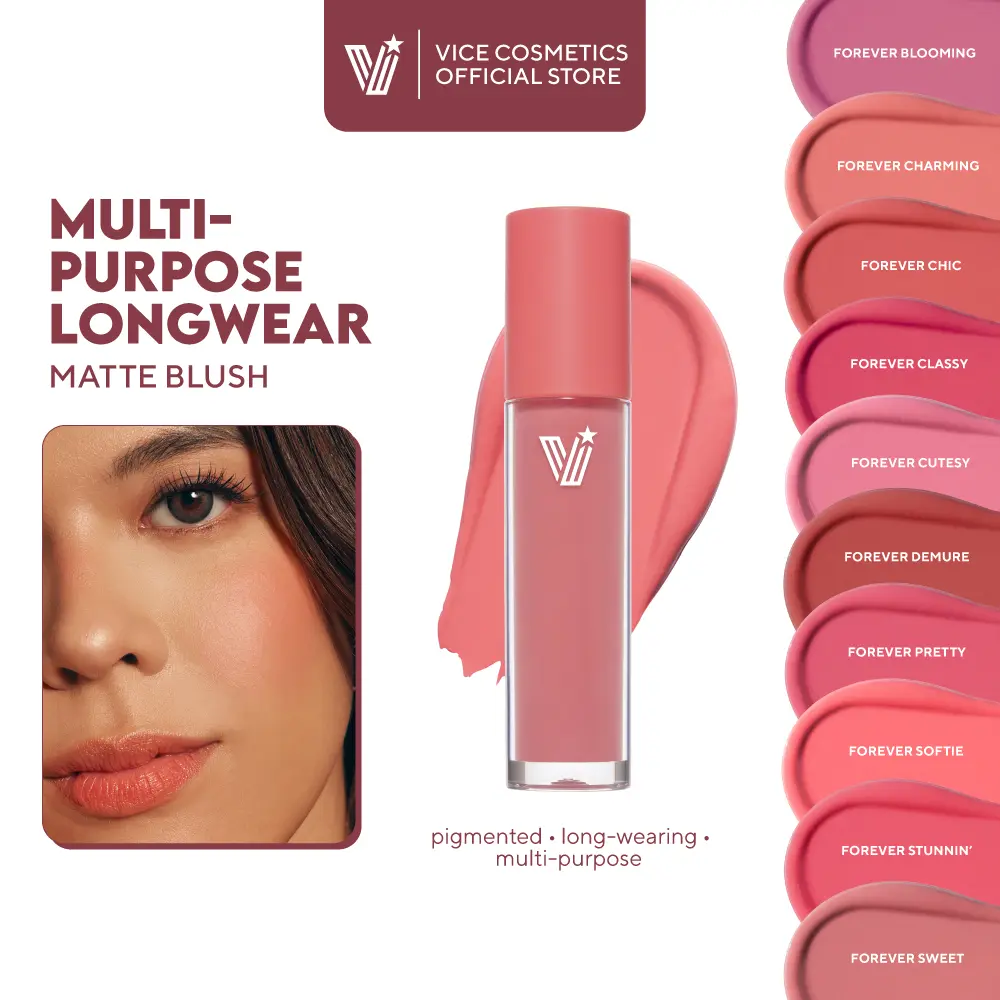 29% OFF VICE CO. Multi Matte Liquid Blush - Matte Blush, Multi Purpose, Longwearing