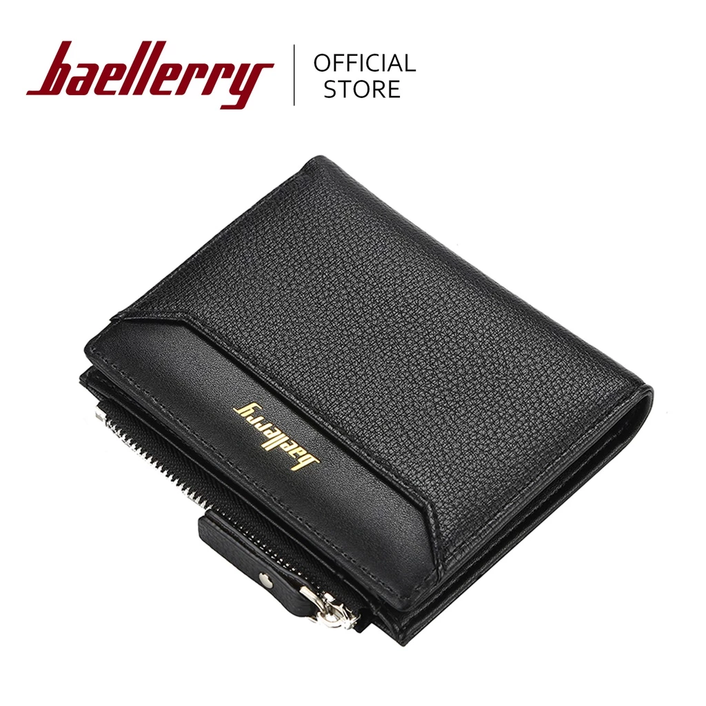 50% OFF Baellerry Fashion Money Purse Coin Bag Zipper Small Wallet And Card Holder For Men