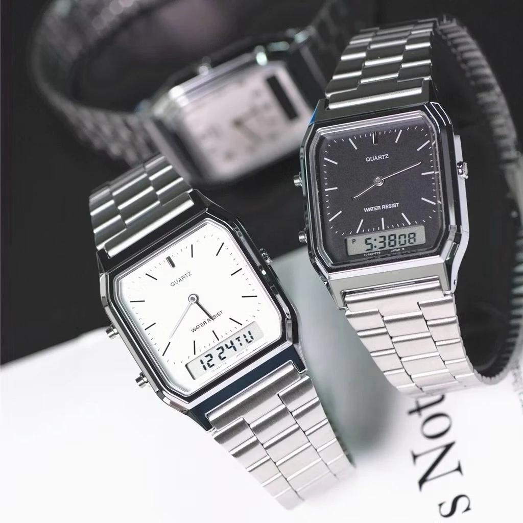 81% OFF vintage watch - water resistant, dual time