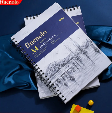 76% OFF Finenolo by Deli A4 Sketchbook For School Supplies 60 Sheets EC275 1PC