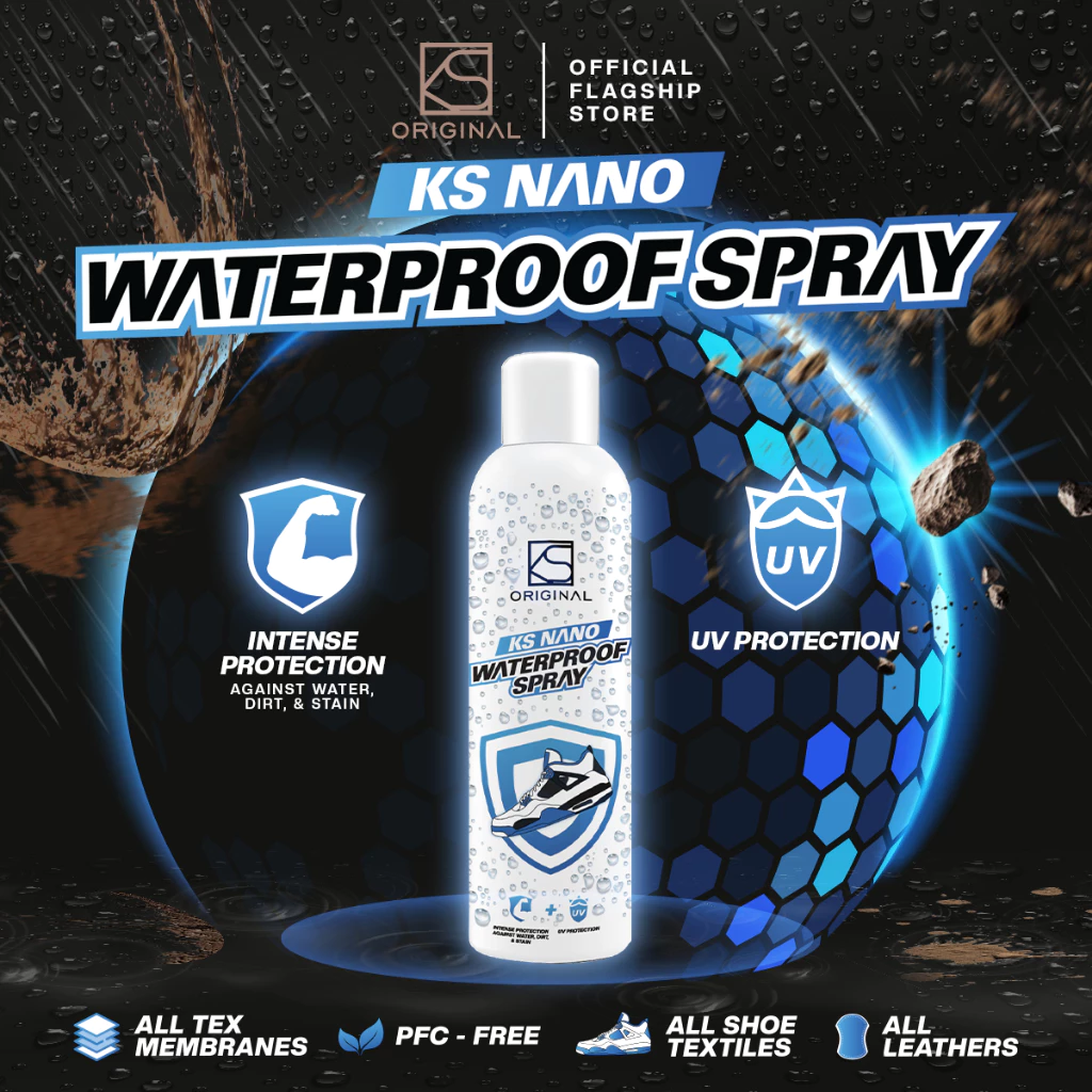 33% OFF KS NANO WaterProof Spray Long-Lasting Protection Invisible Water Repellent for Shoes Sneakers Hats