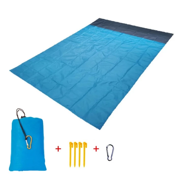 40% OFF Travel Blanket Outdoor Pocket Picnic Mat Polyester Waterproof Sandproof Beach Vacation Camping IP