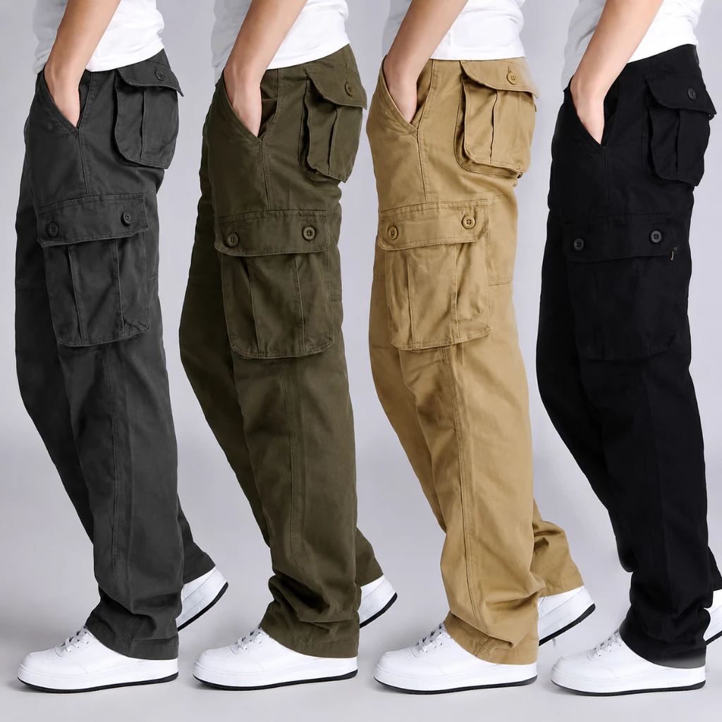 68% OFF 6 Pocket Cargo Pants for Men