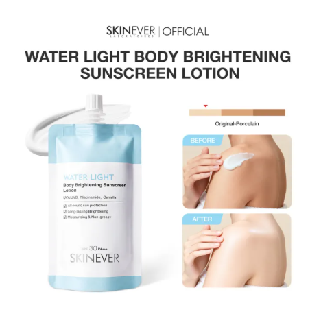 56% OFF SKINEVER Water Light Body Brightening Sunscreen & Body Lotion Body Sunblock Waterproof