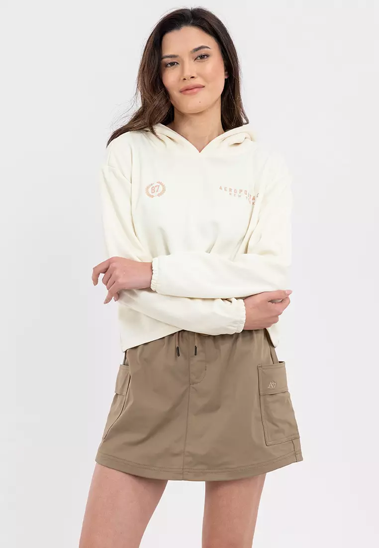 30% OFF Aeropostale Ladies Semi-Crop Hoodie