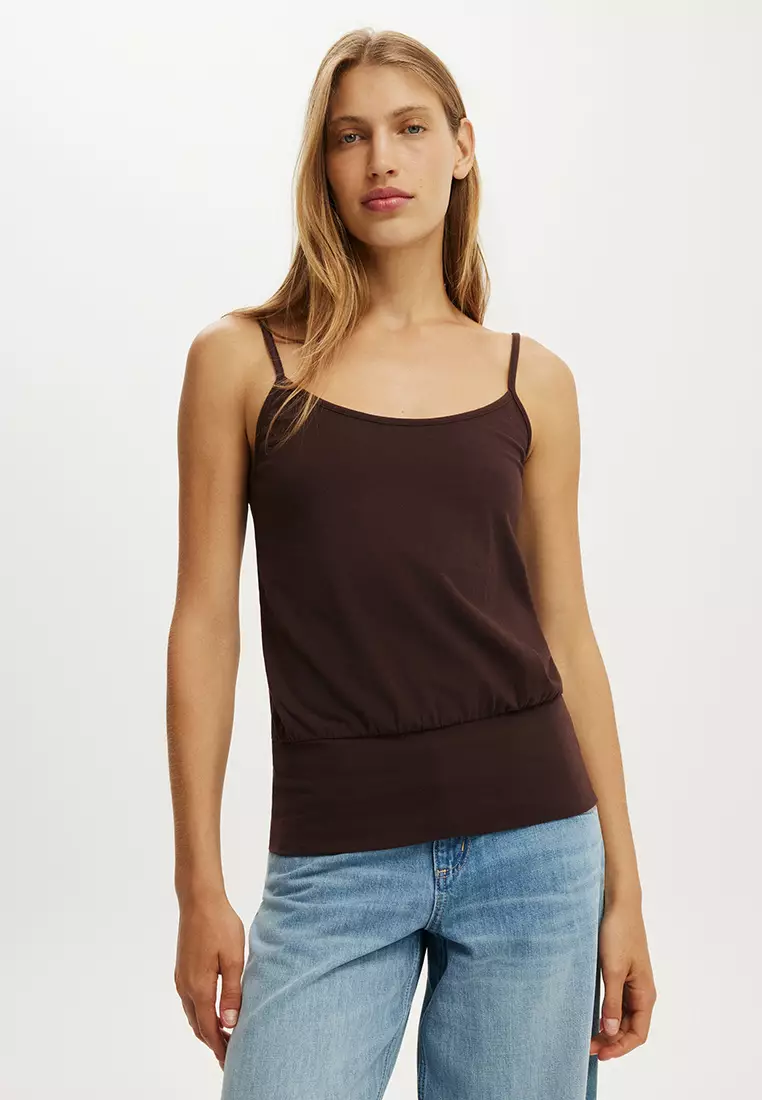 73% OFF Olivia Basque Cami Top