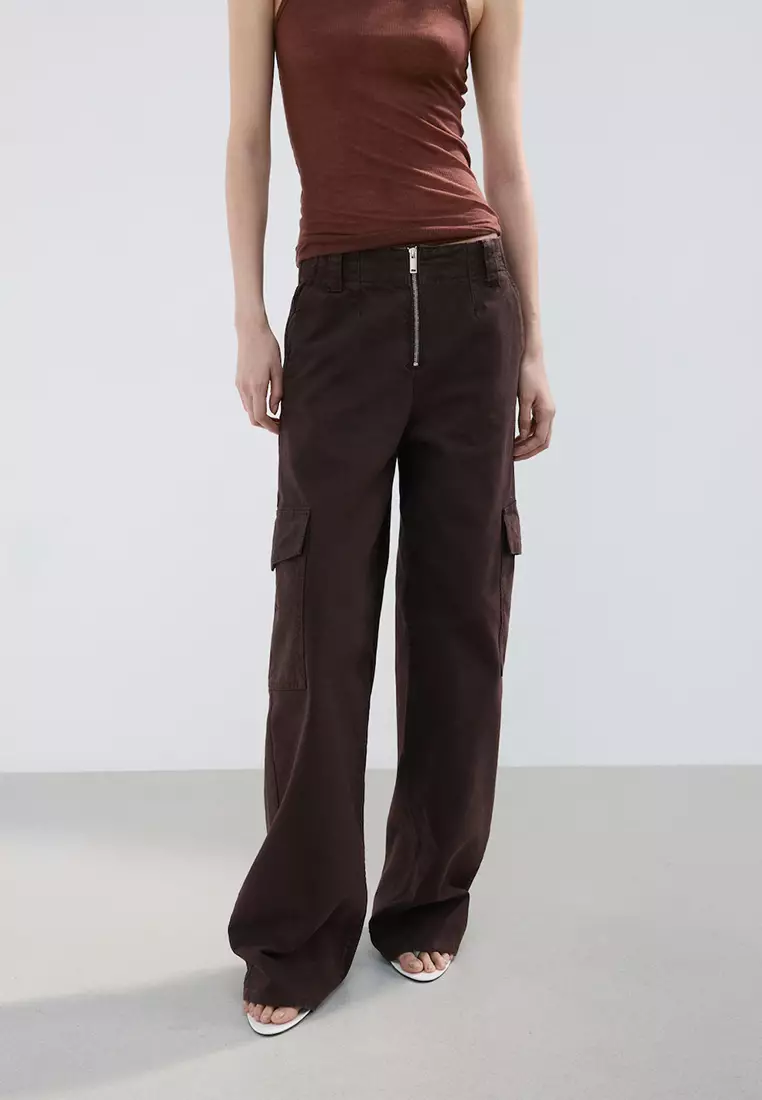 70% OFF Pocket Cargo Jeans