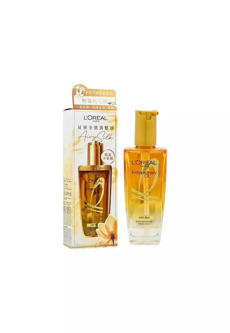 14% OFF L'Oréal Paris Elseve Extraordinary Oil (Airy Silk) For Frizzy Hair Type Extraordinary Oil 100ml