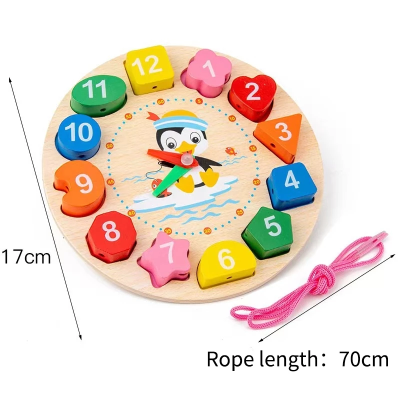 60% OFF YUNLEO Wooden Educational Toys Shape Puzzle Color Geometric Board Jigsaw Blocks Gift Toys For Kid